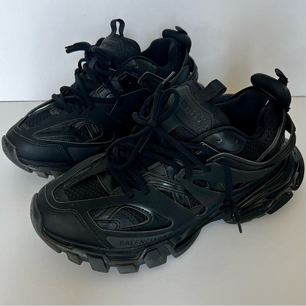 Balenciaga Track Clear Sole Sneakers Sz 40